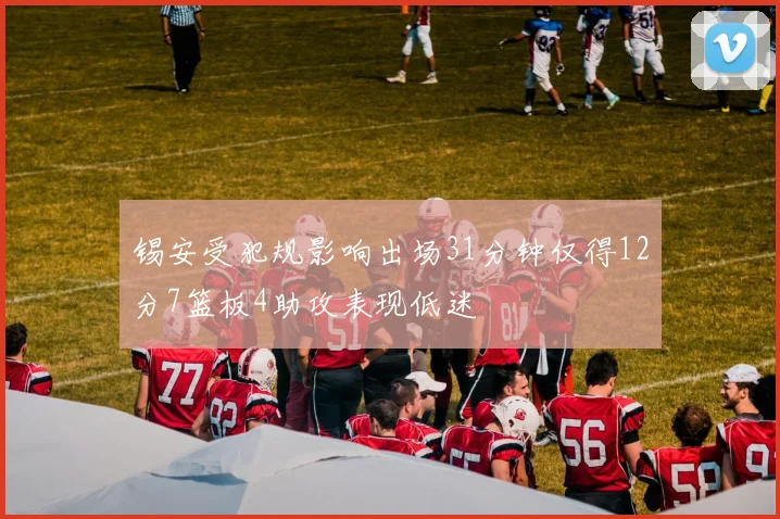 锡安受犯规影响出场31分钟仅得12分7篮板4助攻表现低迷